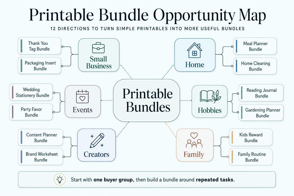 Printable Bundle Ideas That Feel Useful Cohesive And Easy To Sell 3