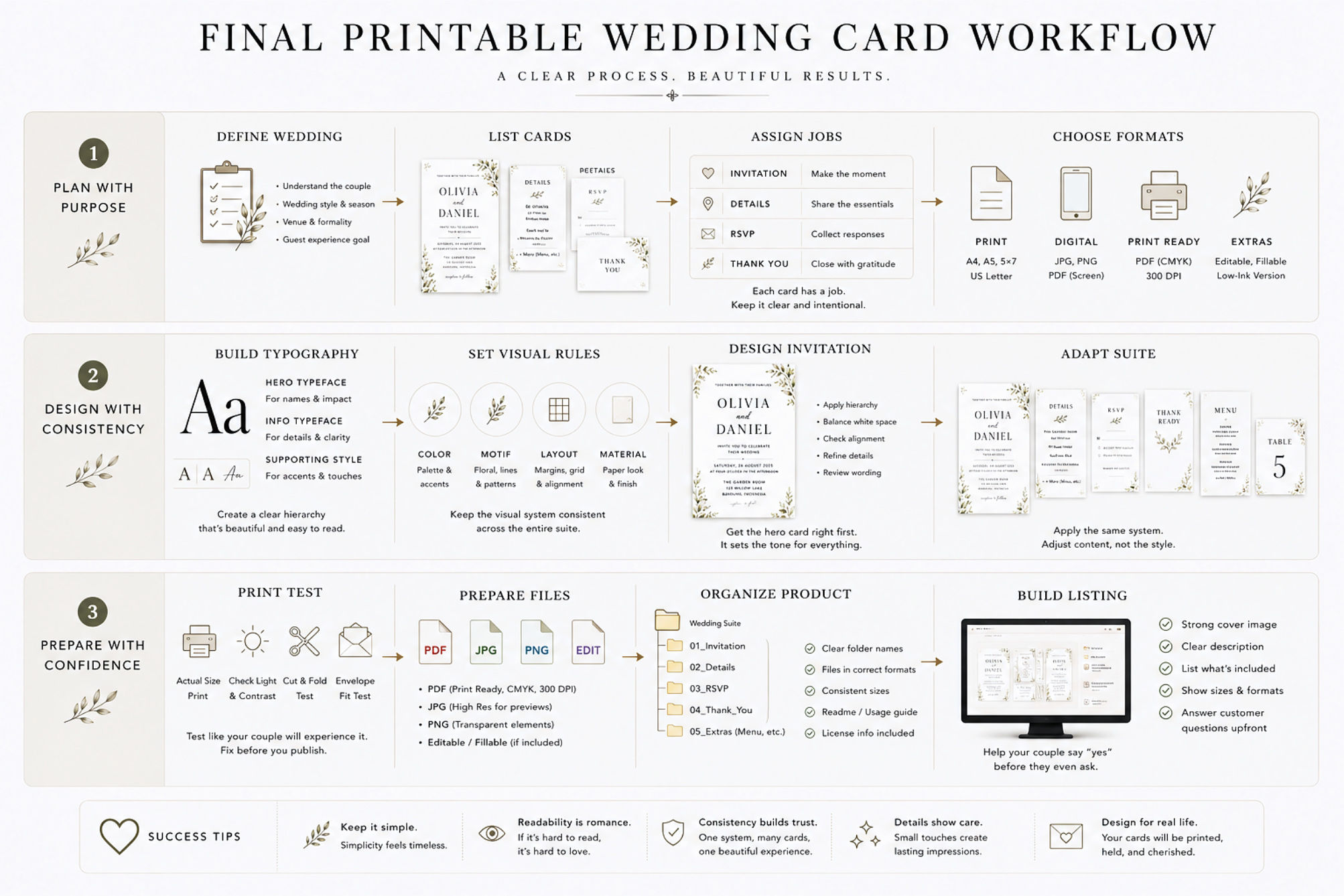 Printable Wedding Cards Design Ideas For Invitations And Thank You Notes Preview10  Final Printable Wedding Card Workflow