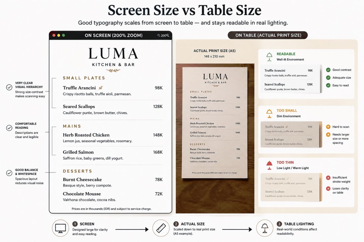 Restaurant Menu Typography Tips For Clear Stylish And Readable Menus 4