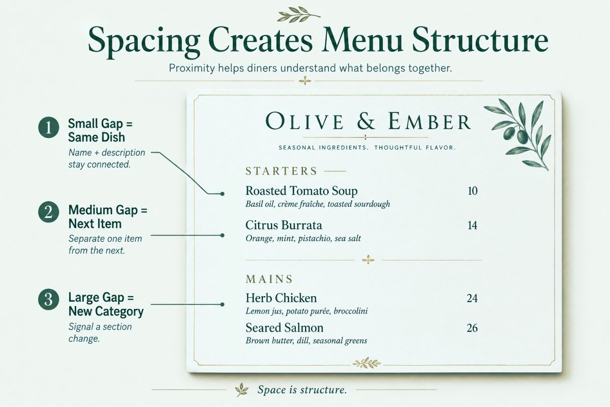 Restaurant Menu Typography Tips For Clear Stylish And Readable Menus 6