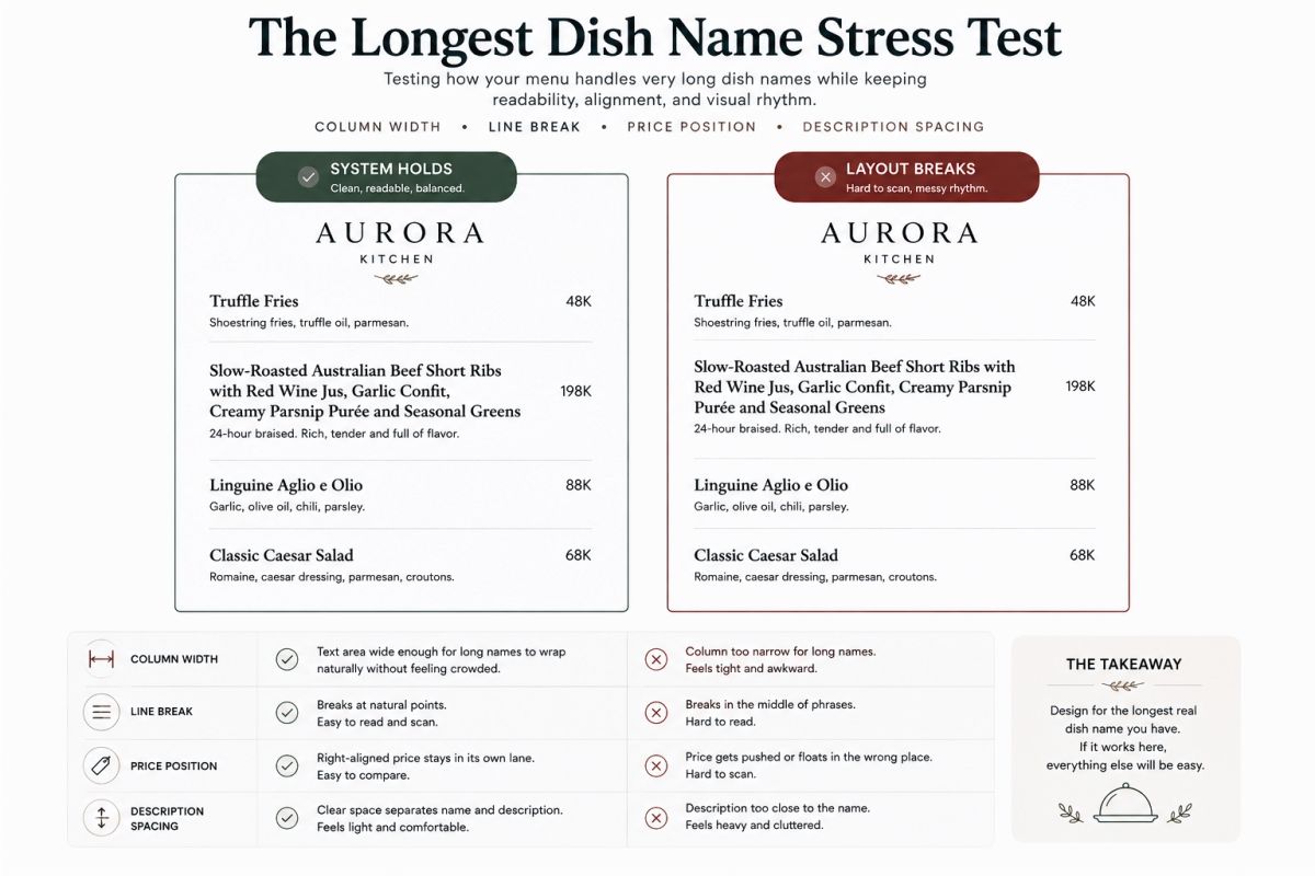 Restaurant Menu Typography Tips For Clear Stylish And Readable Menus 8