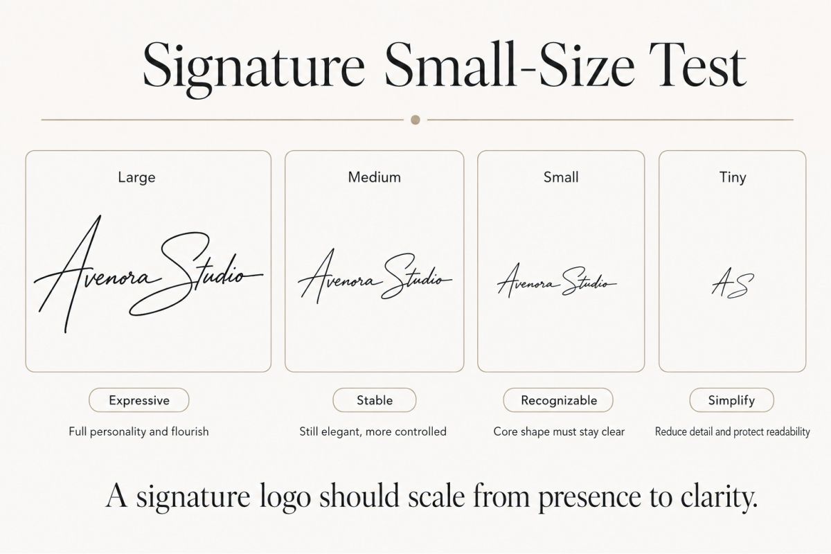 Signature Small-Size Test
