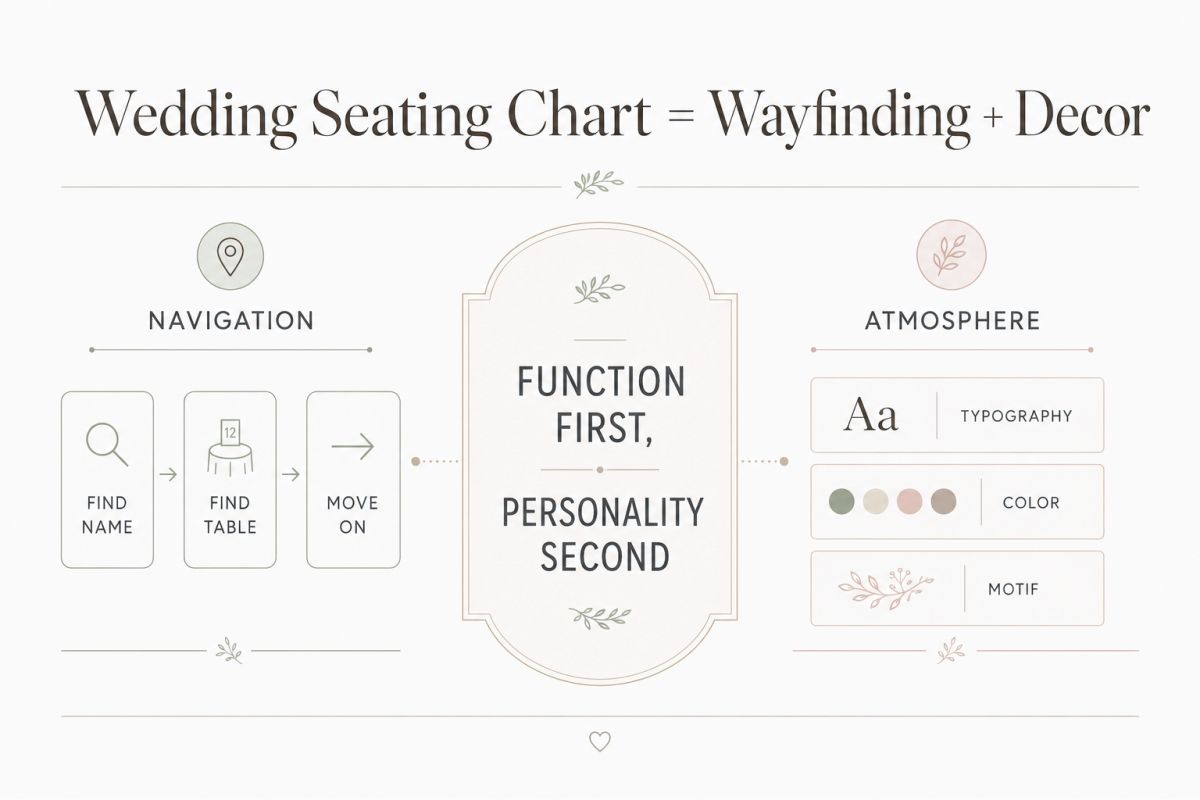 Wedding Seating Chart Design Ideas For Clean And Elegant Events 1