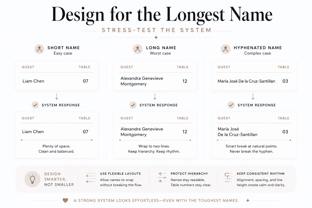 Wedding Seating Chart Design Ideas For Clean And Elegant Events 5