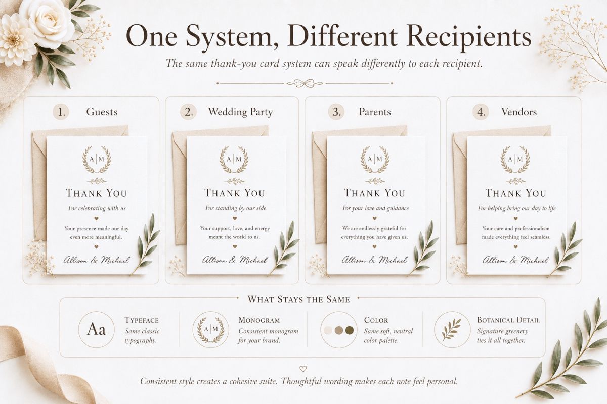 One System, Different Recipients