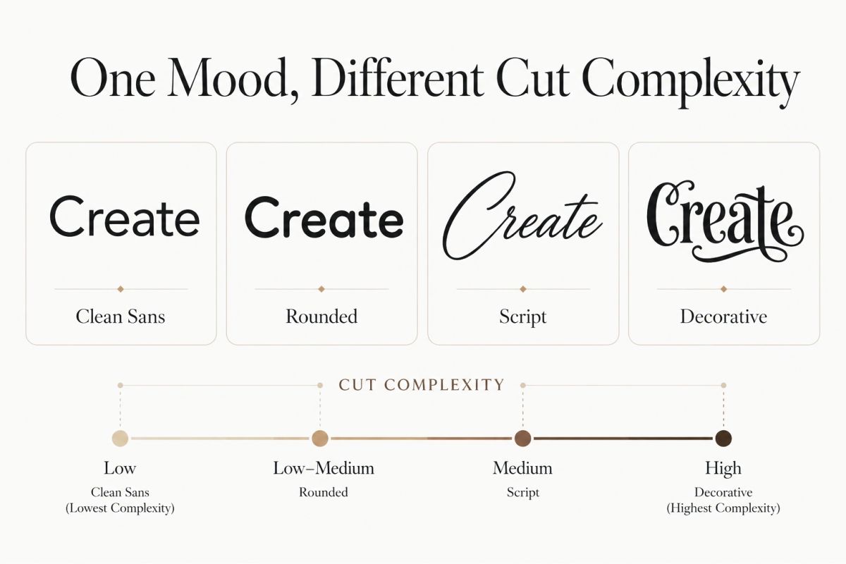 Best Fonts For Cricut Projects Clean Cuts Cute Styles And Craft Tips 2