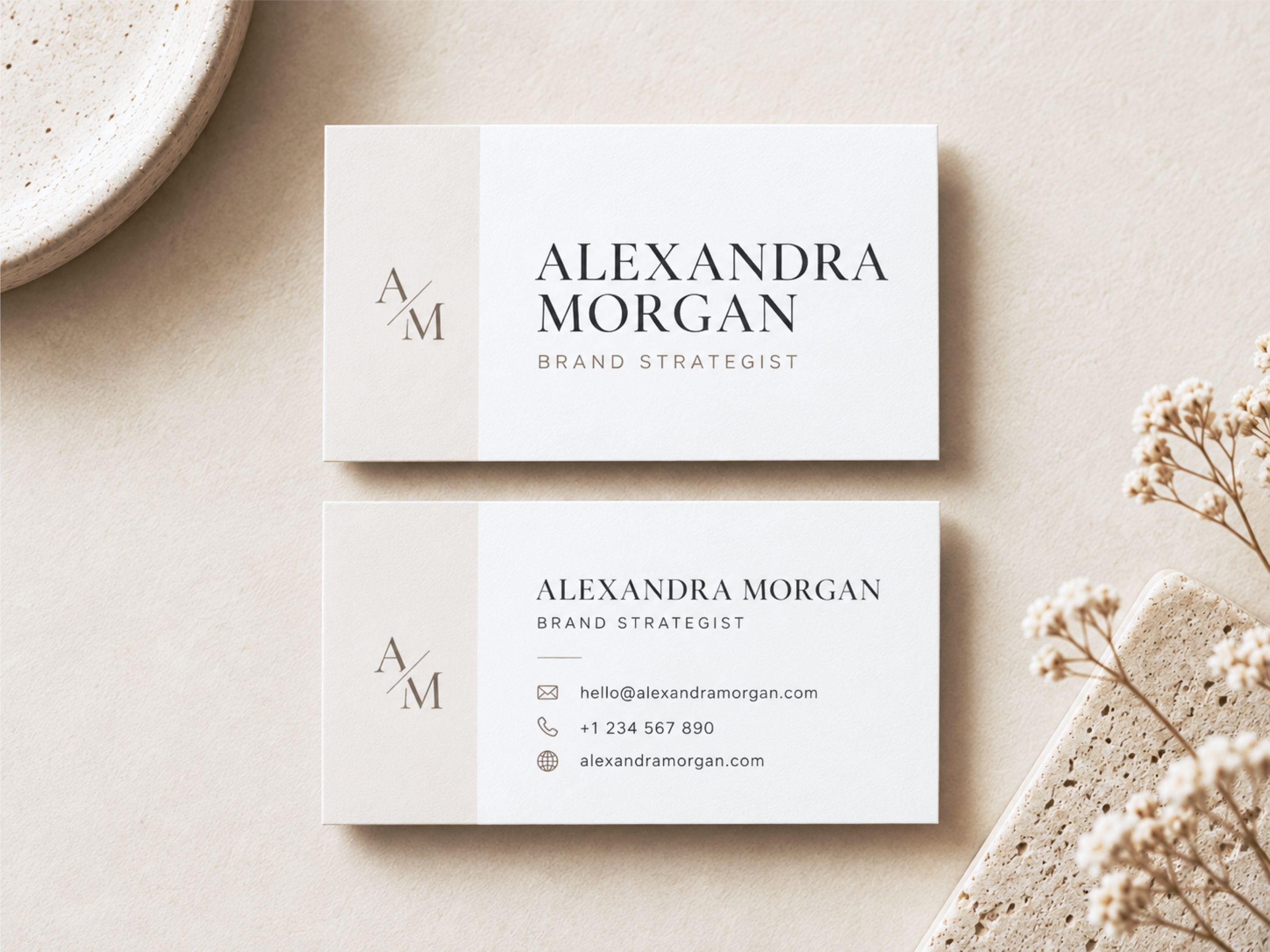 Free Business Card Concept 01