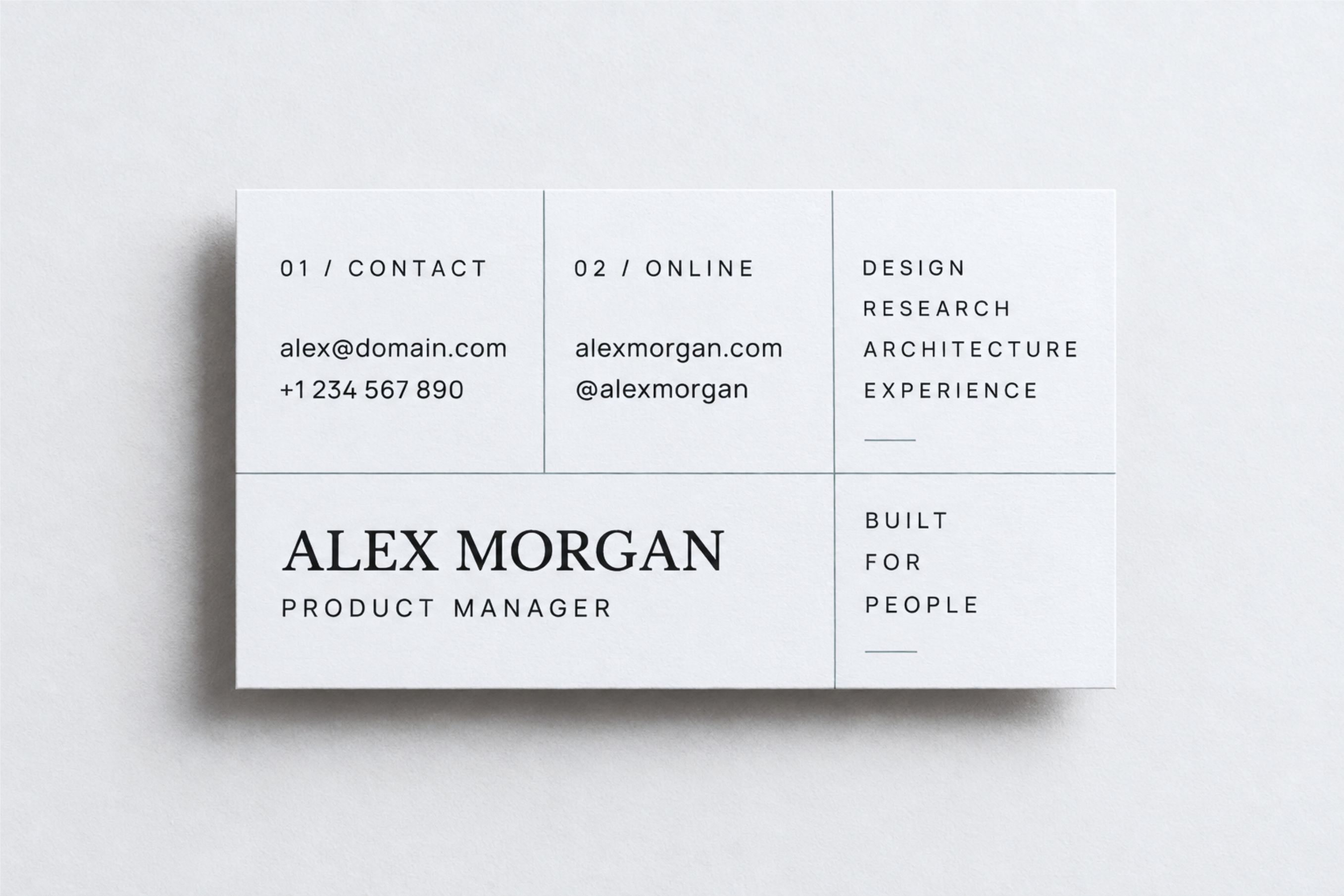 Free Business Card Concept 02 3