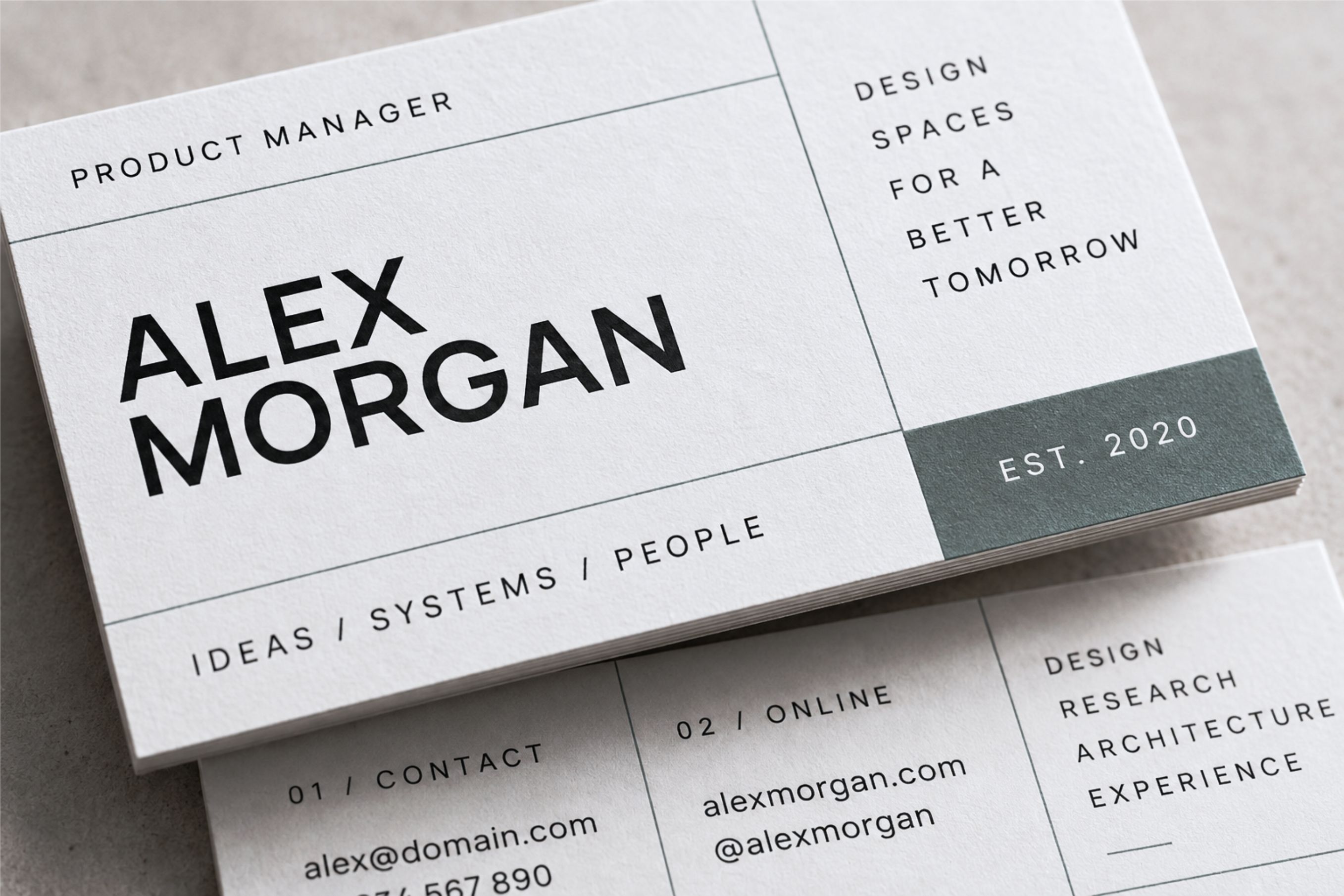 Free Business Card Concept 02 4
