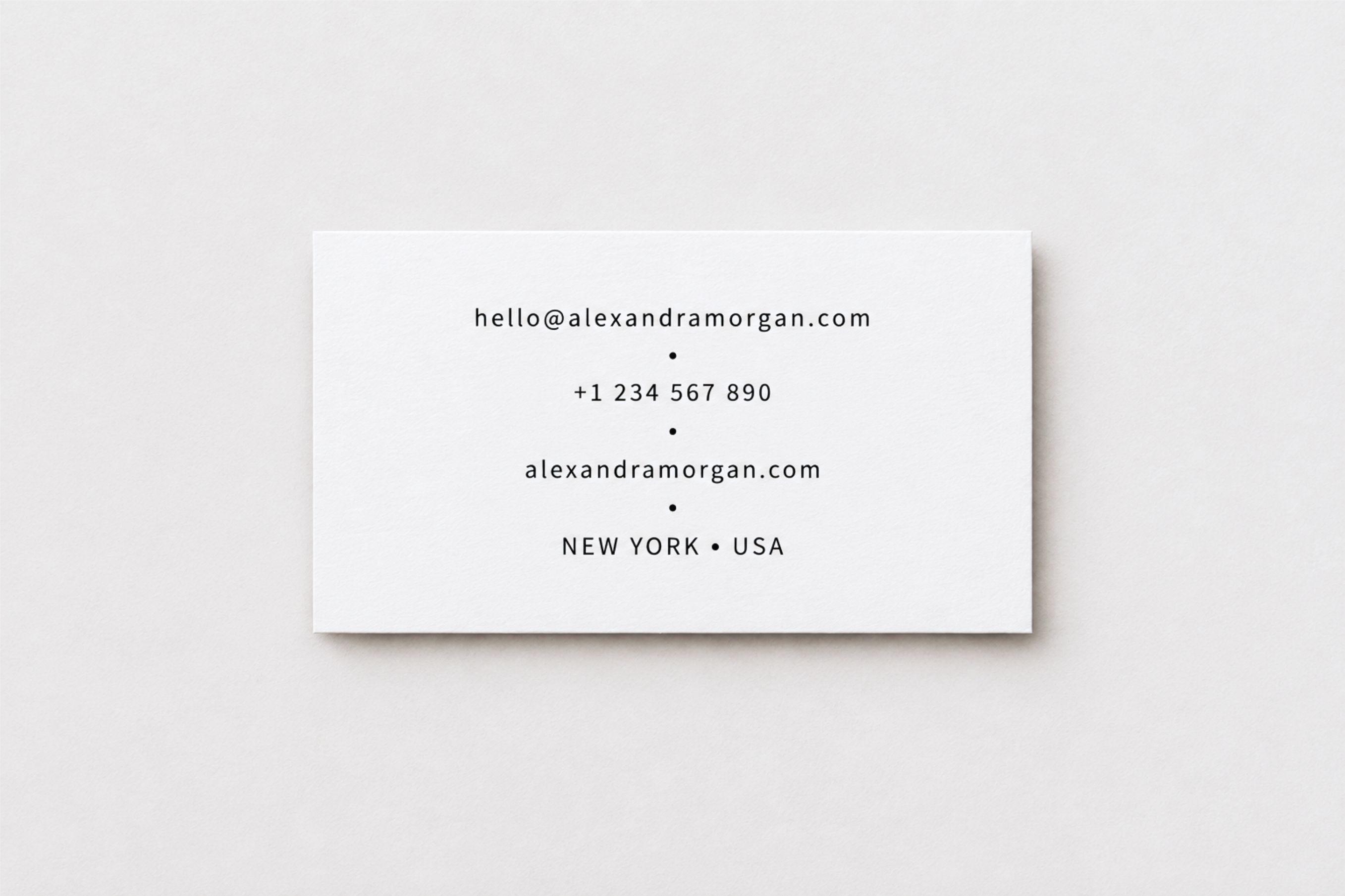 Free Business Card Concept 03 3