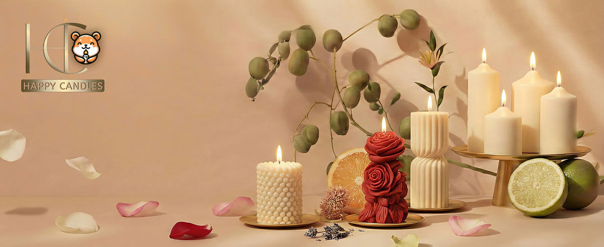 Happy Candles Banner