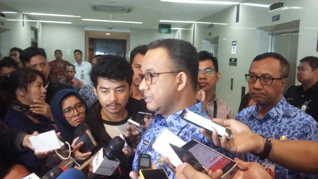 Gubernur DKI Jakarta Anies Baswedan. (Foto: Ucok Al Ayubbi/Nusantaranews)