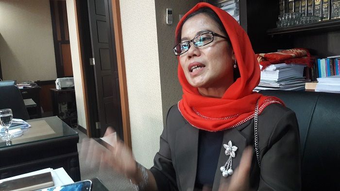 Anggota Komisi C DPRD Jatim Sri Untari. (FOTO: NUSANTARANEWS.CO/Setya)