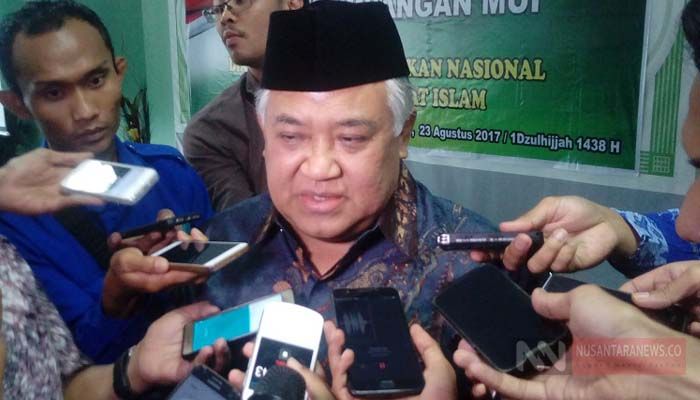 Din Syamsuddin (Foto Andika NUSANTARANEWS.CO)
