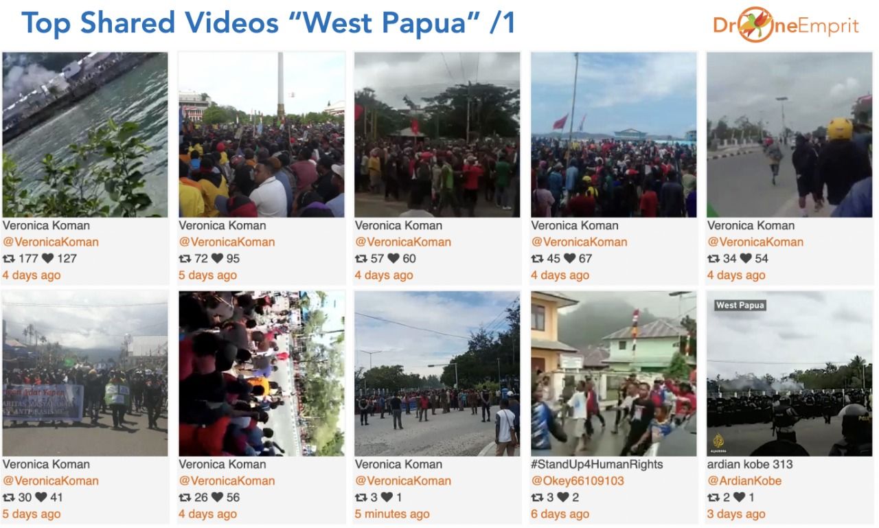 Meski Akses Internet Diblokir, Kasus West Papua Trennya Tetap Tinggi (Foto by Ismail)