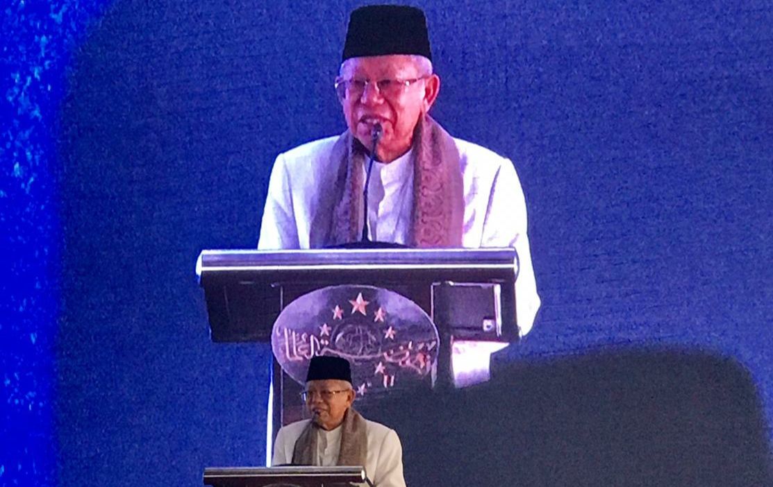 Wapres Ma'ruf Amin Buka Rapat Pleno PBNU di Purwakarta