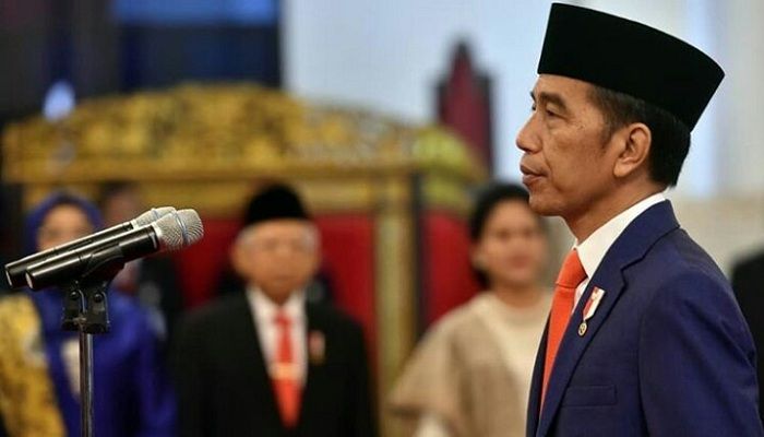 presiden jokowi, lantik anggota, kabinet indonesia maju, nusantara news