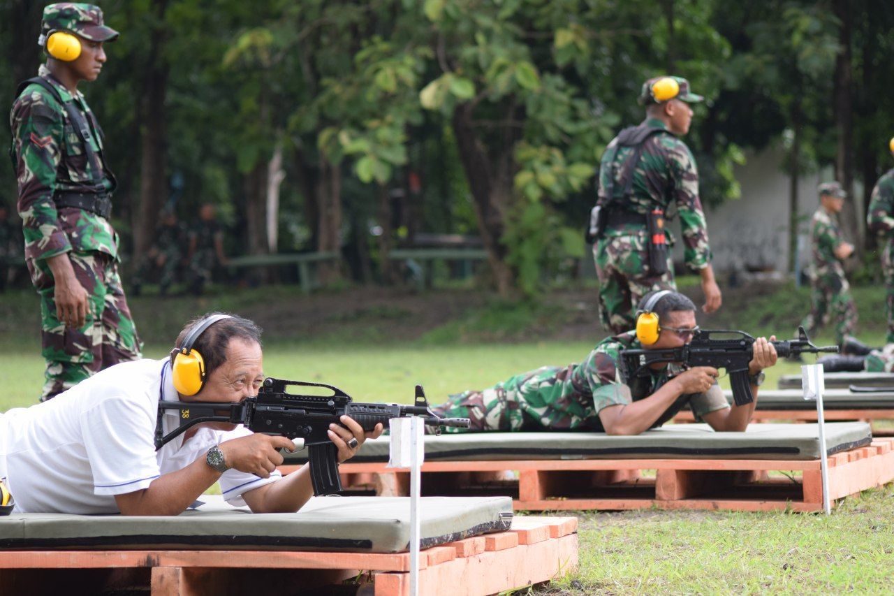 Danyonarmed 12/Divif 2 Kostrad Gelorakan Komsos Kreatif Bertajuk Bela Negara