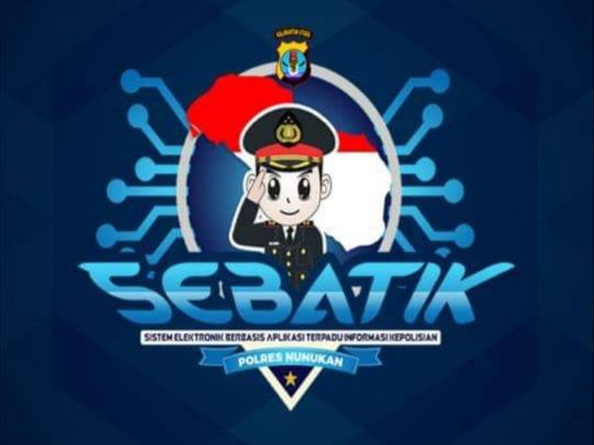 Gambar layar aplikasi sebatik