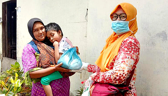Momentum hari Kartini Yayasan PUSPA berbagi kasih perempuan dan anak berkebutuhan khusus