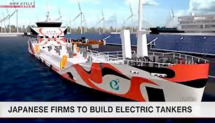 Jepang produksi kapal tanker bertenaga lithium pertama di dunia.
