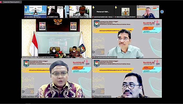 Pemerintah desa diminta lakukan validasi data penerima program bantuan Set Top Box