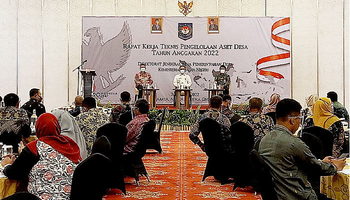 Kemendagri gelar rapat kerja teknis pengelolaan aset desa tahun anggaran 2022
