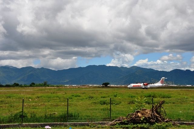 Wings air hendak take off dari Bandara Bima