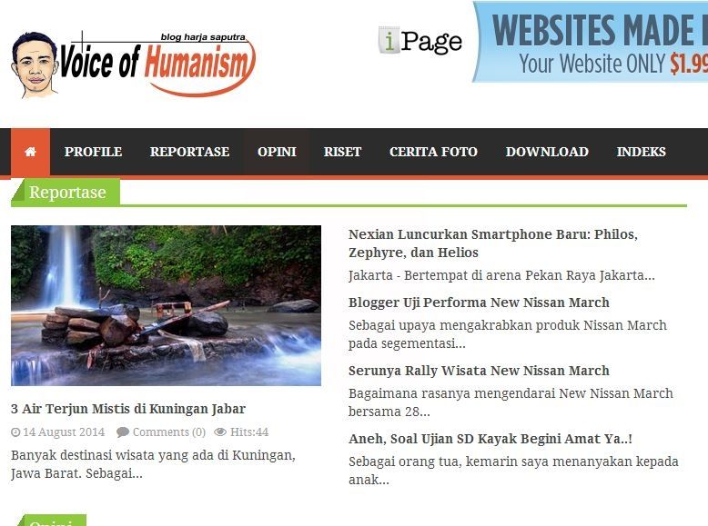 Tampilan web baru (harjasaputra.com)