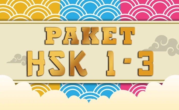 Paket Cerdas HSK 1,2,3