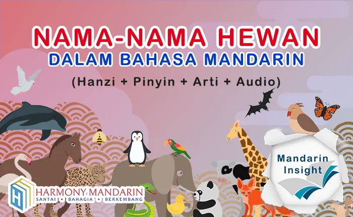 Mandarin Insight: Nama-nama Hewan