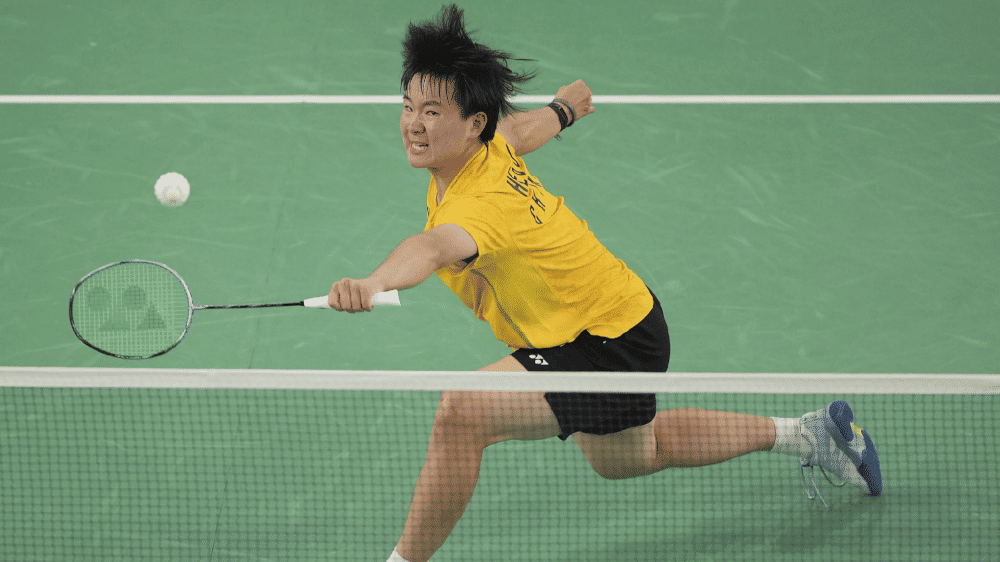 He Bingjiao mencapai final tunggal