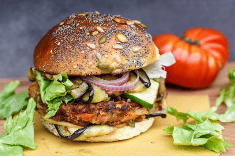 Veggie Burger Cup: Patties Tanaman Terbaik Beijing mendapatkan momen mereka