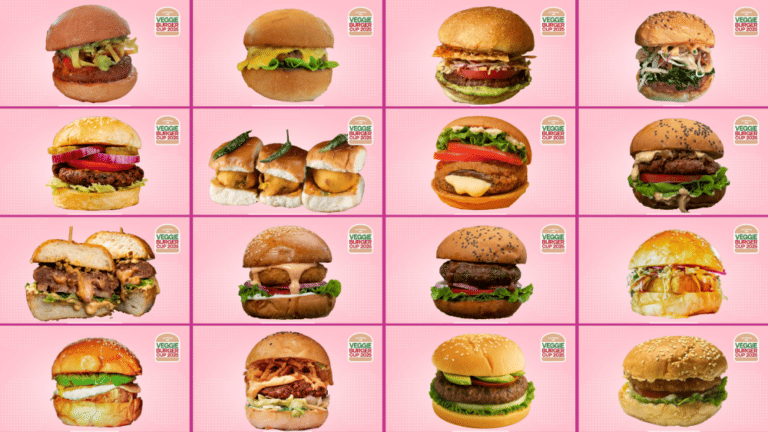 Pilih di final Piala Burger Veggie sekarang!