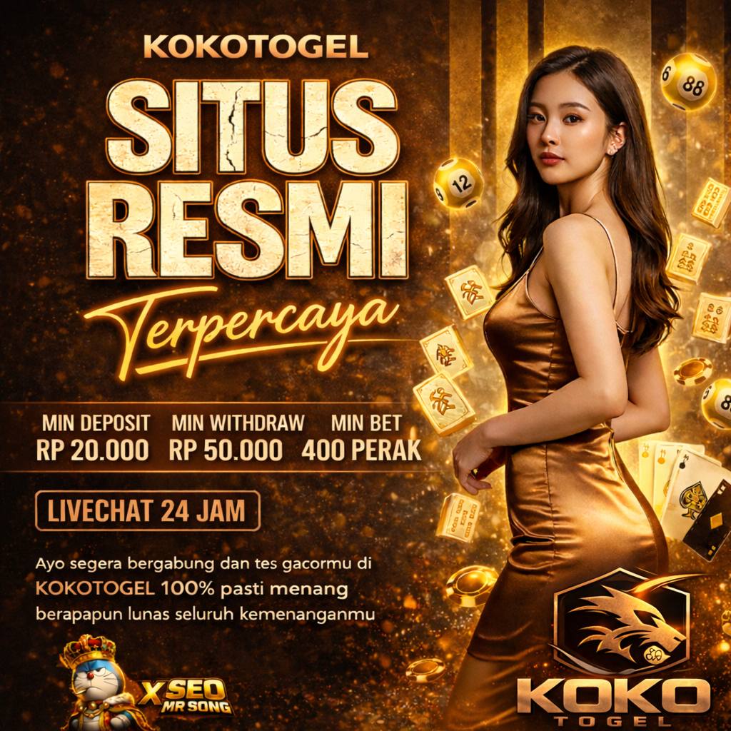 KOKOTOGEL : Situs Resmi Lengkap Dengan Agen Toto Slot 4D