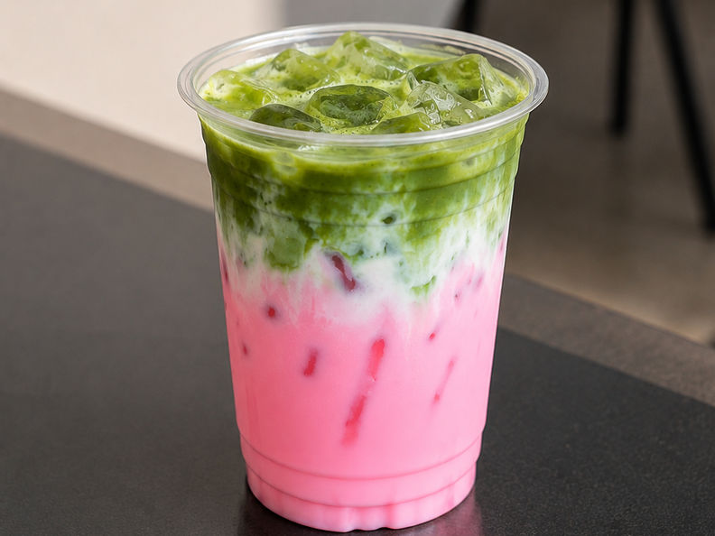 Matcha Pink Strawberry