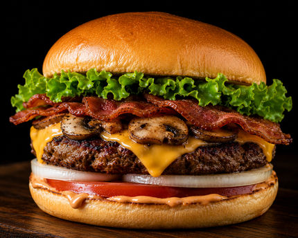 Cheesy Bacon Mushroom