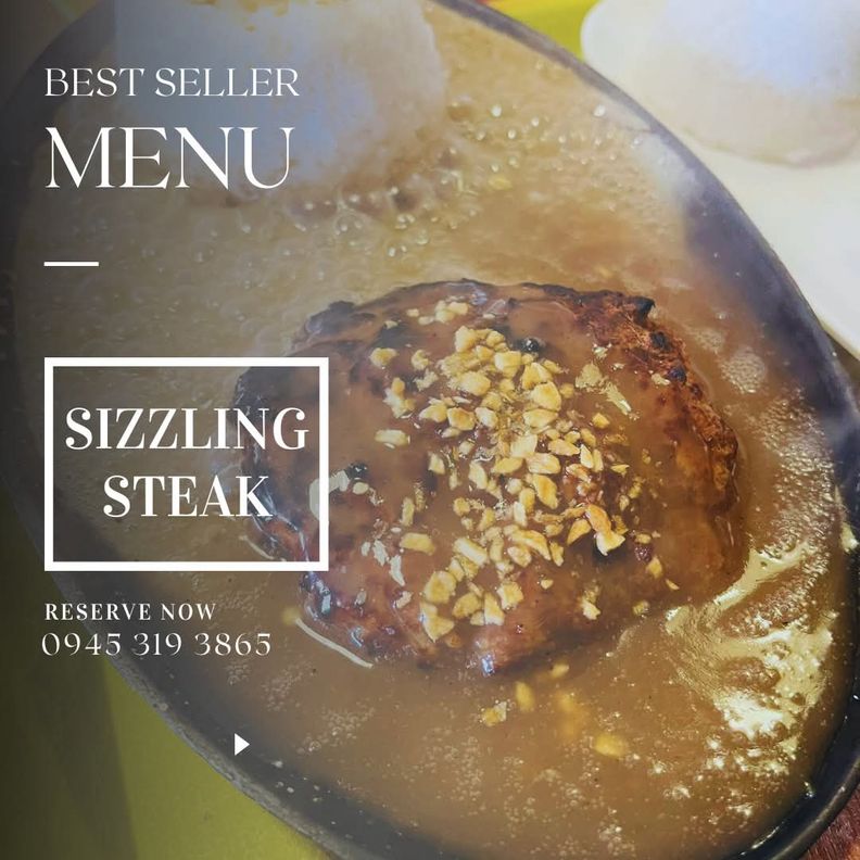 Sizzling Burger Steak