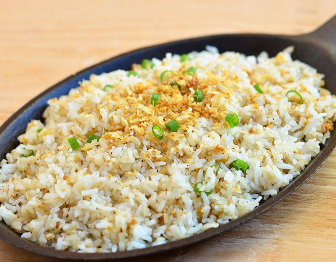 Garlic Rice Platter