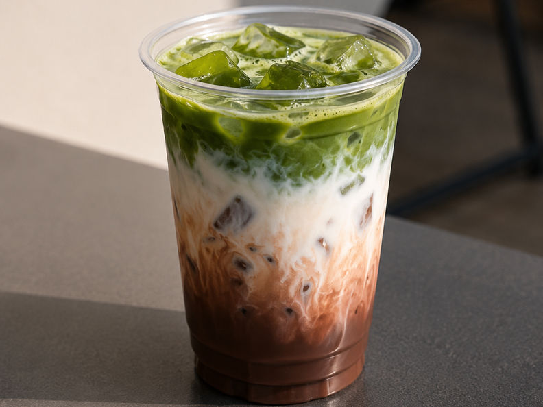 Iced Matcha Choco Latte
