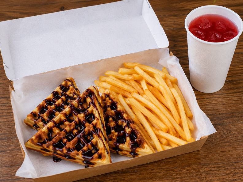 **Cravings Combo** 🧇🍟🥤