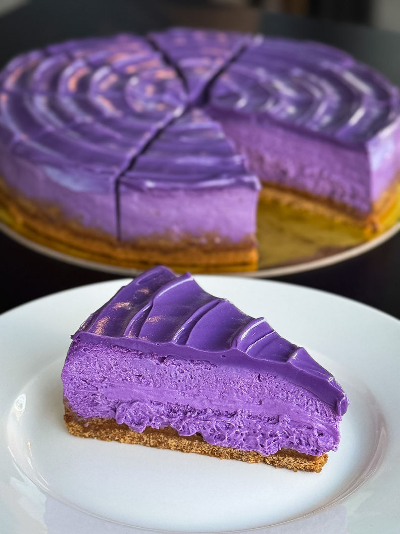 Ube Cheesecake