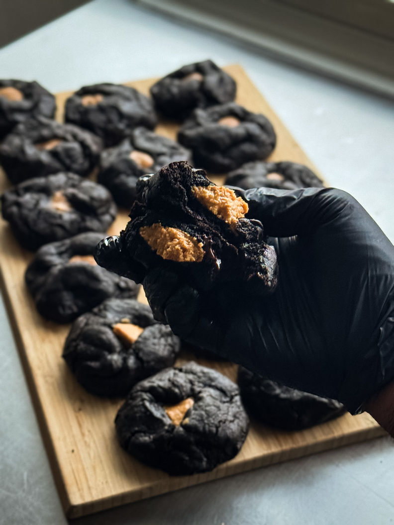 Blackout PB cookie