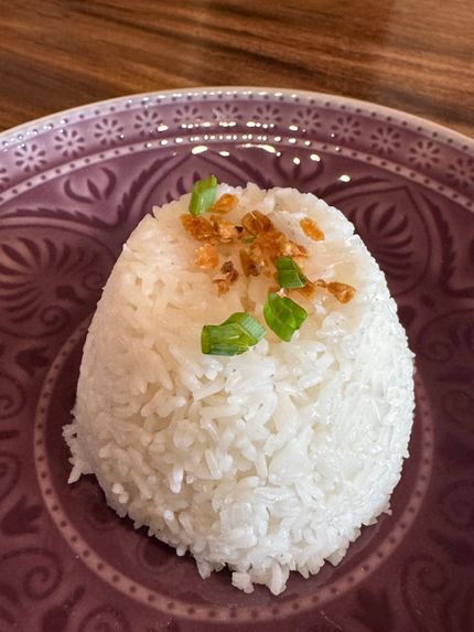 Rice plain, cup