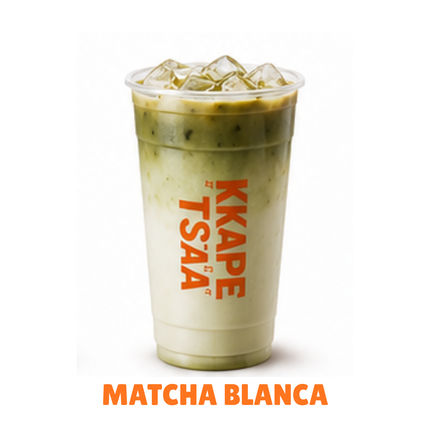 Matcha Blanca Iced Latte