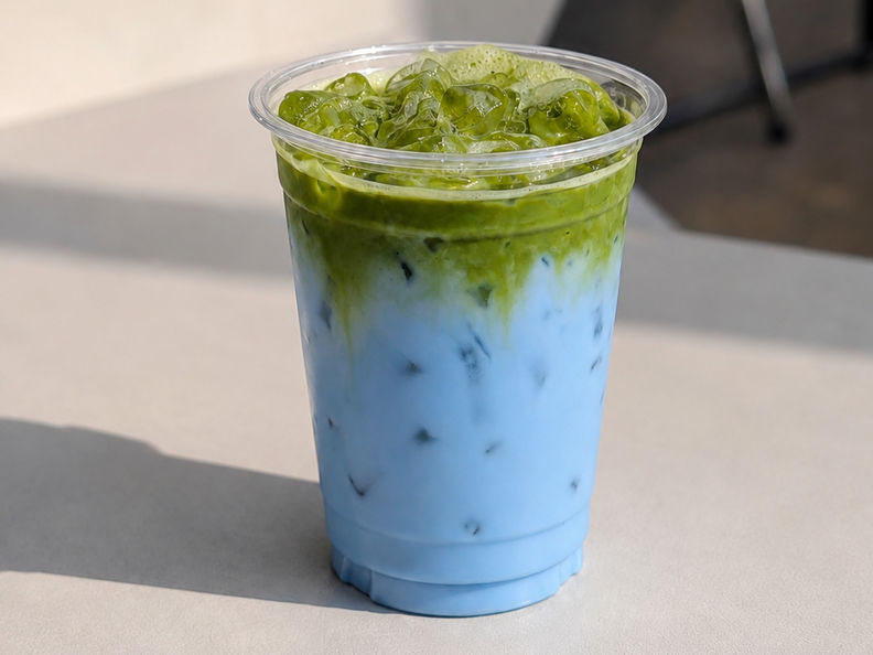 Blue Matcha Latte
