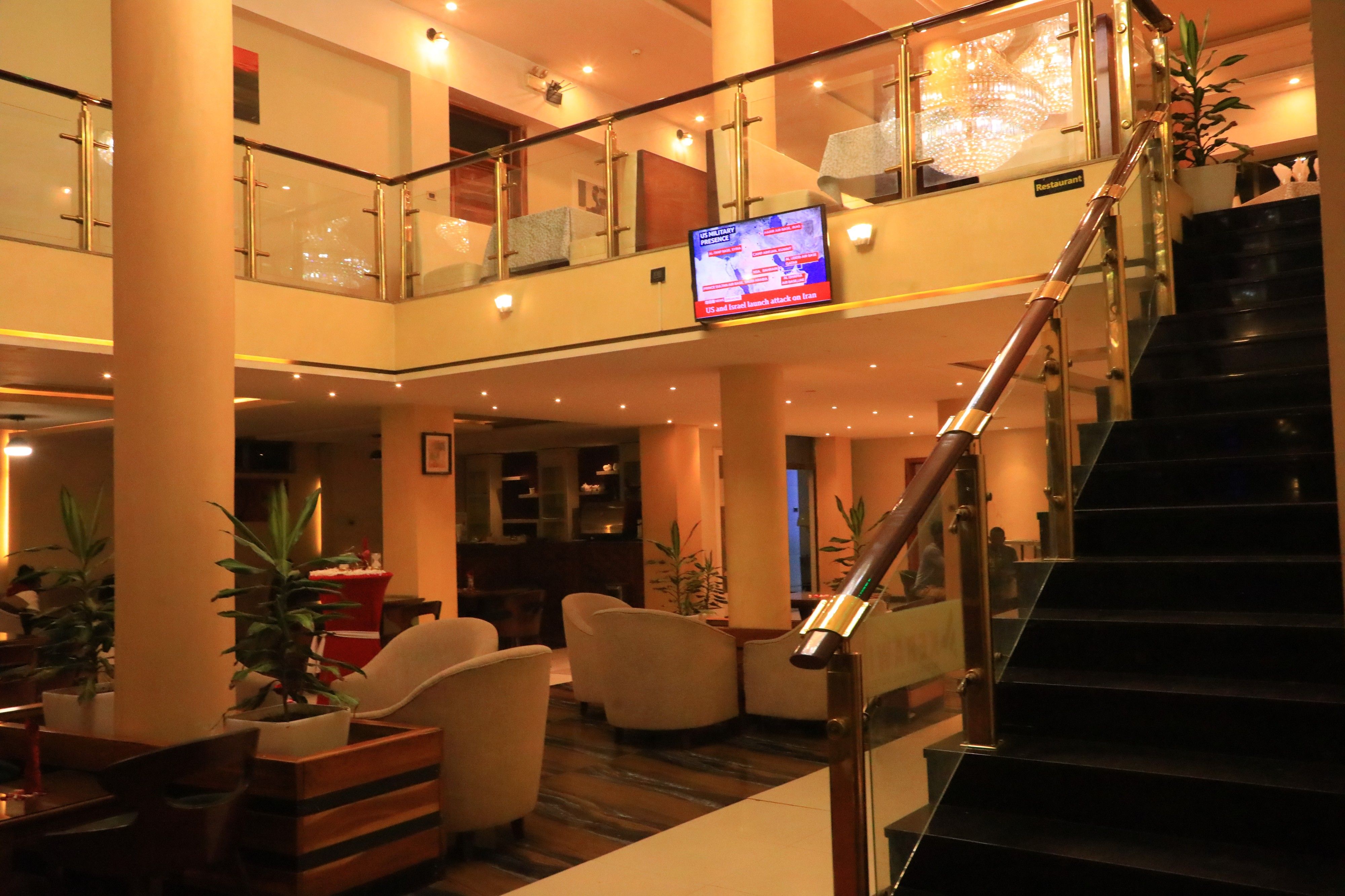 Luxury hotel area