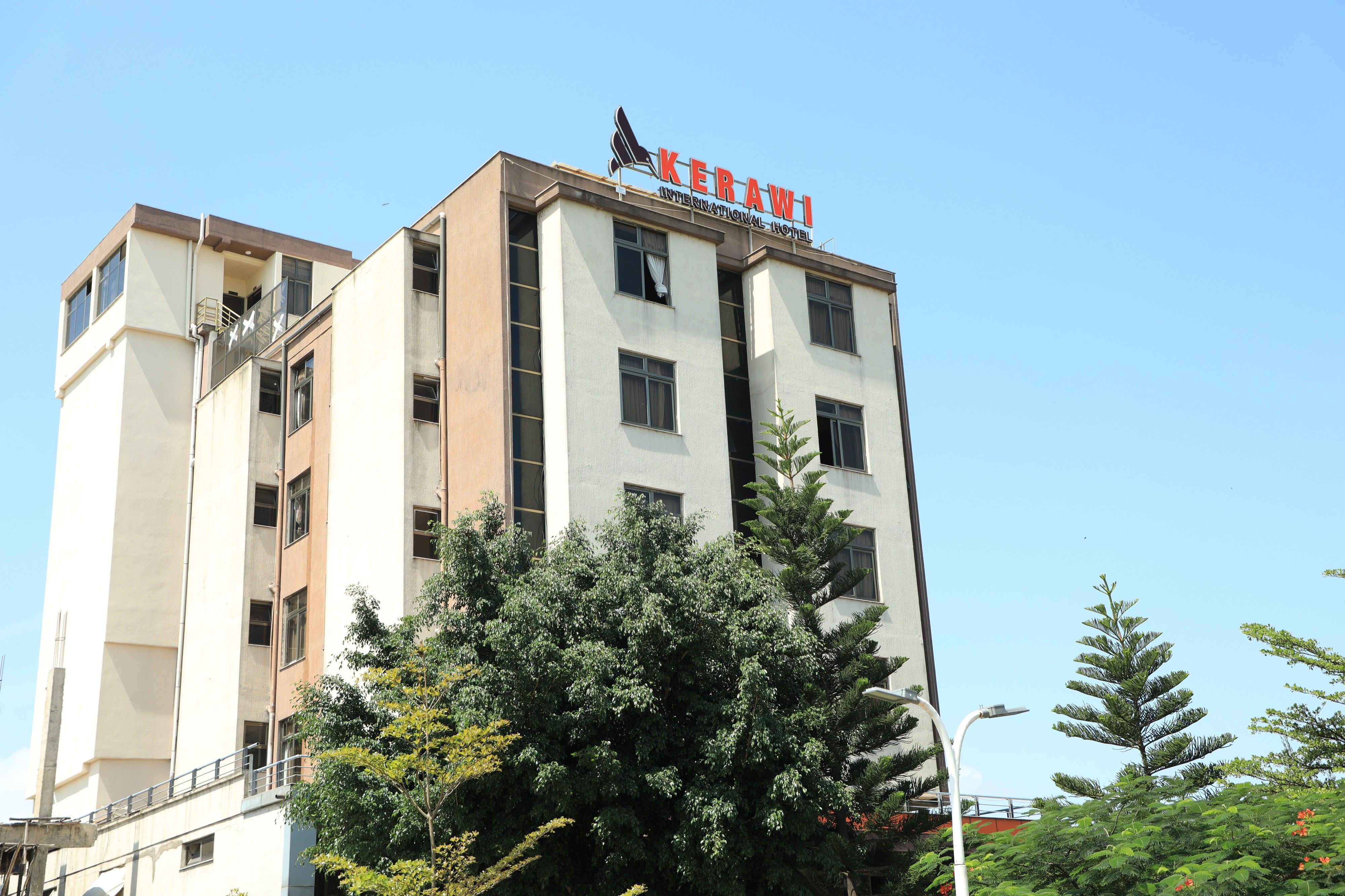 Kerawi International Hotel entrance
