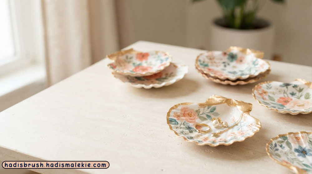 Learn making jewelery dishes for gifts