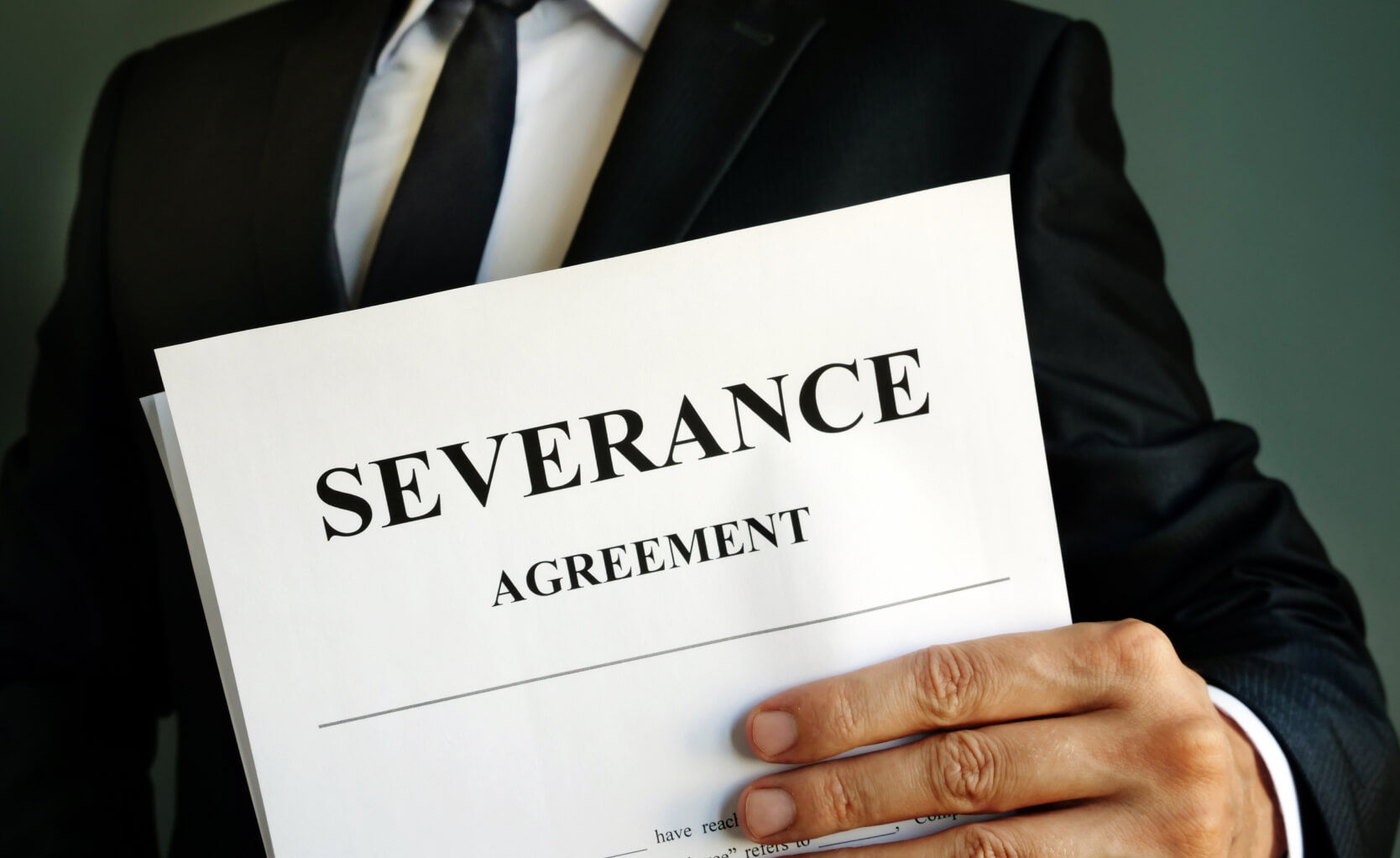 Severance agreements are legal contracts between an employer and an employee - The Spencer Firm